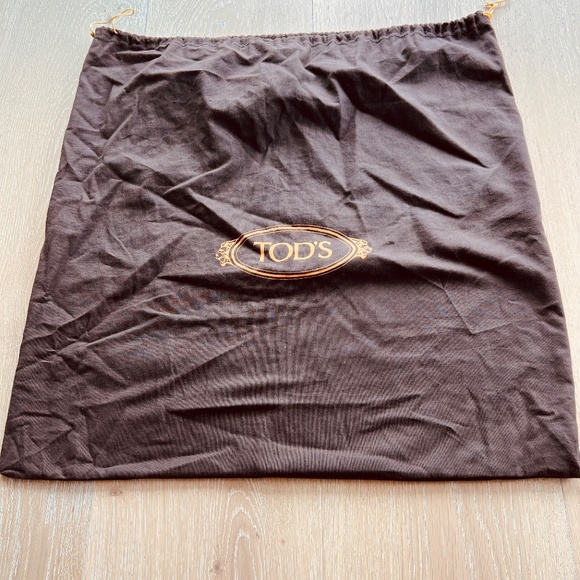 Tods Authentic White Smooth Leather Shopping Tote Satchel Handbag - Picture 16 of 16